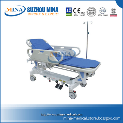 Luxurious Electric Rise-and-Fall Stretcher Cart